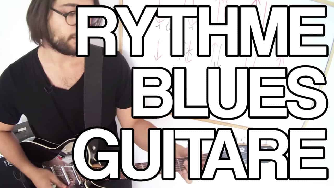 blues rythmiques rythmique tuto jouer cours facile apprendre débutant