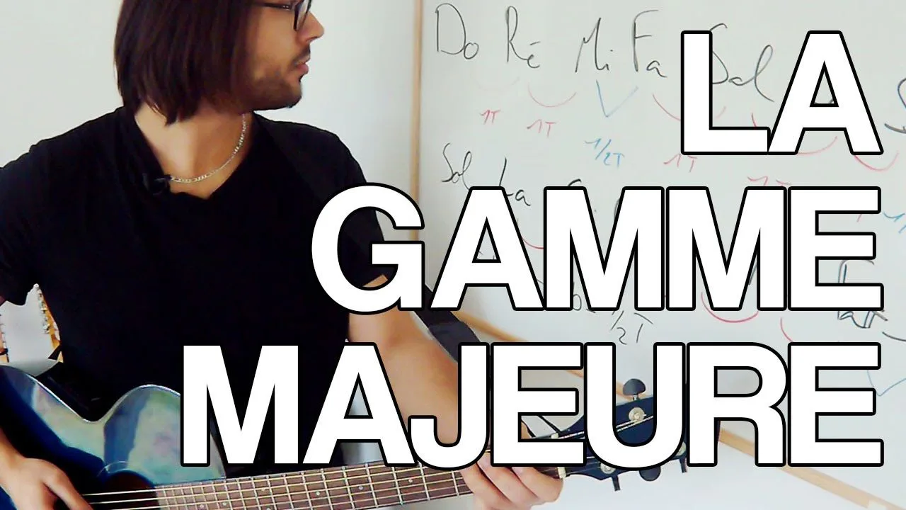 gamme majeure guitare cours leçon video apprendre facile tuto