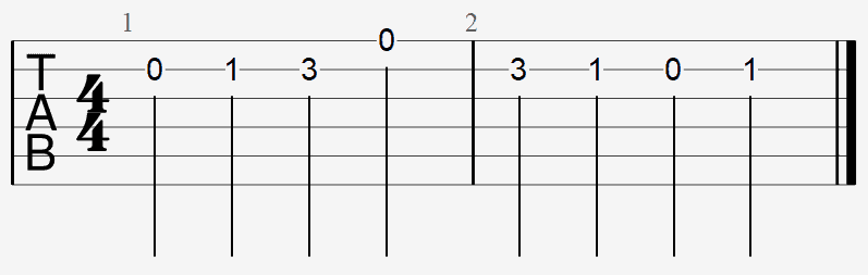 débuter la guitare jouer premières notes